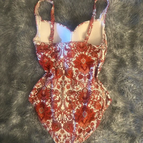 Niptuck Paisley One Piece Swimsuit - Picture 3 of 6